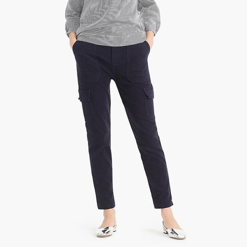 J.Crew Women's Straight Leg Cargo Pants 