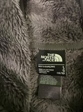 The North Face Chimborazo Black Fleece Sherpa Lined Hooded Sweatshirt Boys Lg
