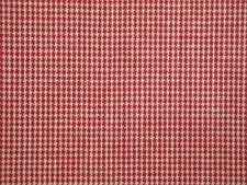 Diamond Textiles Americana Red Fine Check Woven Cotton Homespun Sewing Fabric