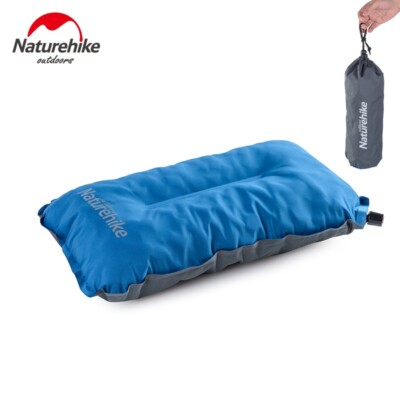 Naturehike Self Inflating Pillow Sponge Outdoor Travel Pillow Camping Pillow