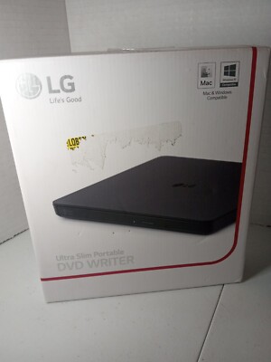LG Ultra Slim Portable DVD Writer GP63EX70