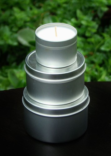 FATIGUE RELIEF Basil & Bergamot Scented Soy TRAVEL & CAMPING HEALTHY CANDLE TIN - Picture 7 of 24