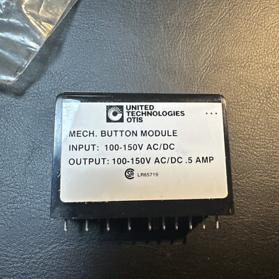 Otis Elevator / Unitec Mechanical Button Module Block LR65719 / ACA26890A2 NEW