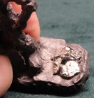 Vintage Pewter Hillbilly Fools Gold Miner Iron Pyrite 2-5/8" x 1-3/4" -- LOOK — photo 5