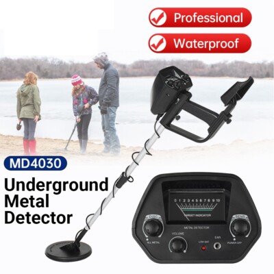 DeepGround Telescopic Metal Detector For Underwater Beach Yard Waterproof Seeker