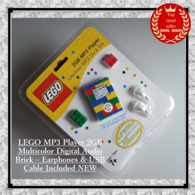 LEGO MP3 Player Multicolor Digital Audio Player 2GB Japan Neu