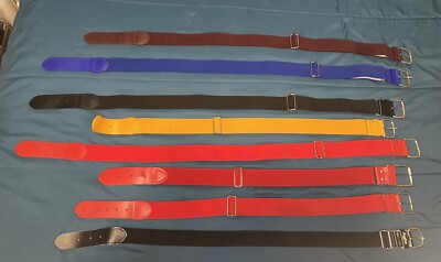 All-Star Baseball/Softball Belts. 8 Youth Baseball/Softball Belts.