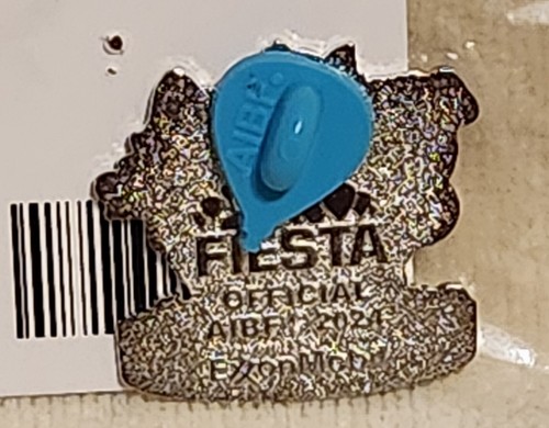 2024 SPECIAL SHAPE RODEO ALBUQURQUE INTERNATIONAL BALLOON FIESTA BALLOON PIN - Picture 2 of 2