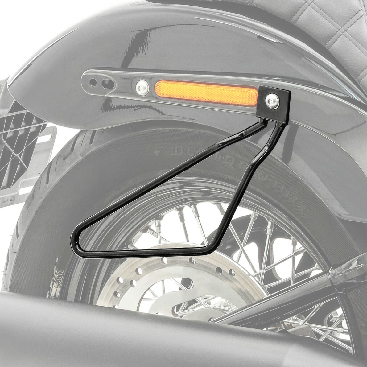 Satteltaschen SVS + Halter Für Yamaha XV 750 / 535 / 250 Virago
