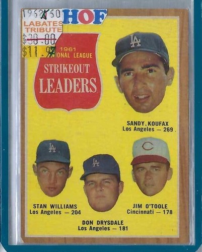 1962 Topps 1-588 Aaron-Clemente-Koufax-Mantle-Mays-Musial-Banks-Kaline-Torre - Picture 127 of 688