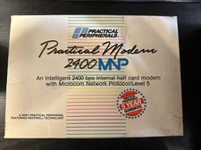 Practical Peripherals 2400 Practical Modem Internal Half Card Microcom PM2400