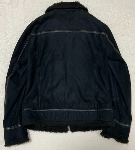 Burberry Black Label Men`s Synthetic Mouton Jacket Very Good Condition size M - Picture 13 of 18