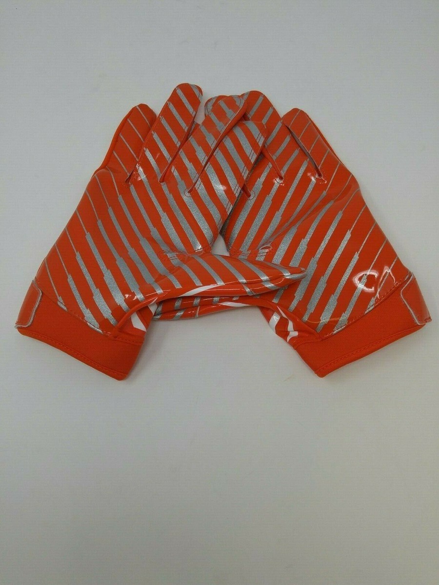 グローブ UNDER ARMOUR SPOTLIGHT GLOVE ORANGE M Under Armour UA Spotlight WR Football Gloves Orange Size