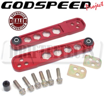 Godspeed Ver.2 Billet Rear Lower Control Arm Kit LCA For Honda CR-V 2002-06