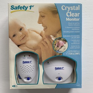 safety 1st crystal clear baby monitor