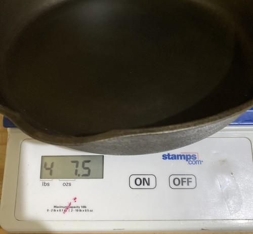Unmarked Wagner Ware Cast Iron Skillet #8 10-1/2" F - Picture 9 of 9