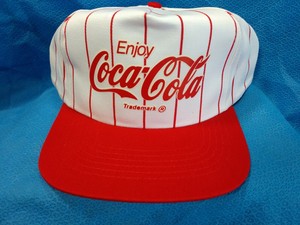 white coca cola hat