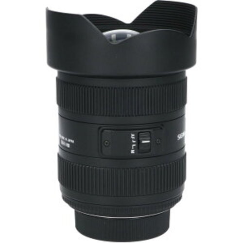 Sigma 12-24mm f/4.5-5.6 II DG HSM for Nikon F w/Front & Rear cap