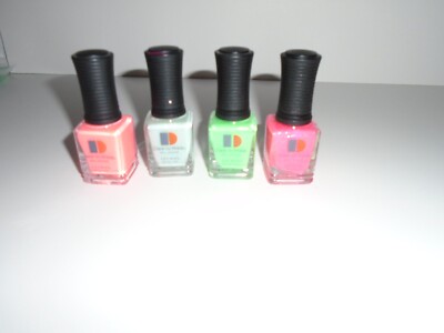 Lechat Dare To Wear Nail Lacquer 4 Bottles New