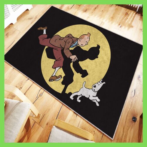 The Adventures of Tintin Rug, Cool Area Rug, Great Decoration - 第 1/7 張圖片