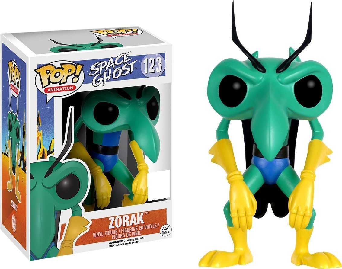 Zorak Space Ghost 2016 Summer Exclusive POP! Animation #123 Vinyl Figur Funko