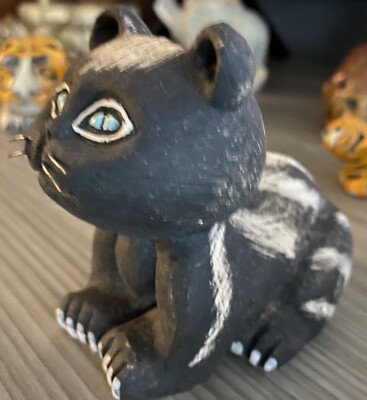 SALE　リリパットレーン　The Cats Whiskers 英国陶器 Winstanley Cat ウィンスタンレイキャット 目が