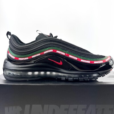 NEW Nike Undefeated x Air Max 97 OG - Black / Speed Red - Size Mens 8 / UK7