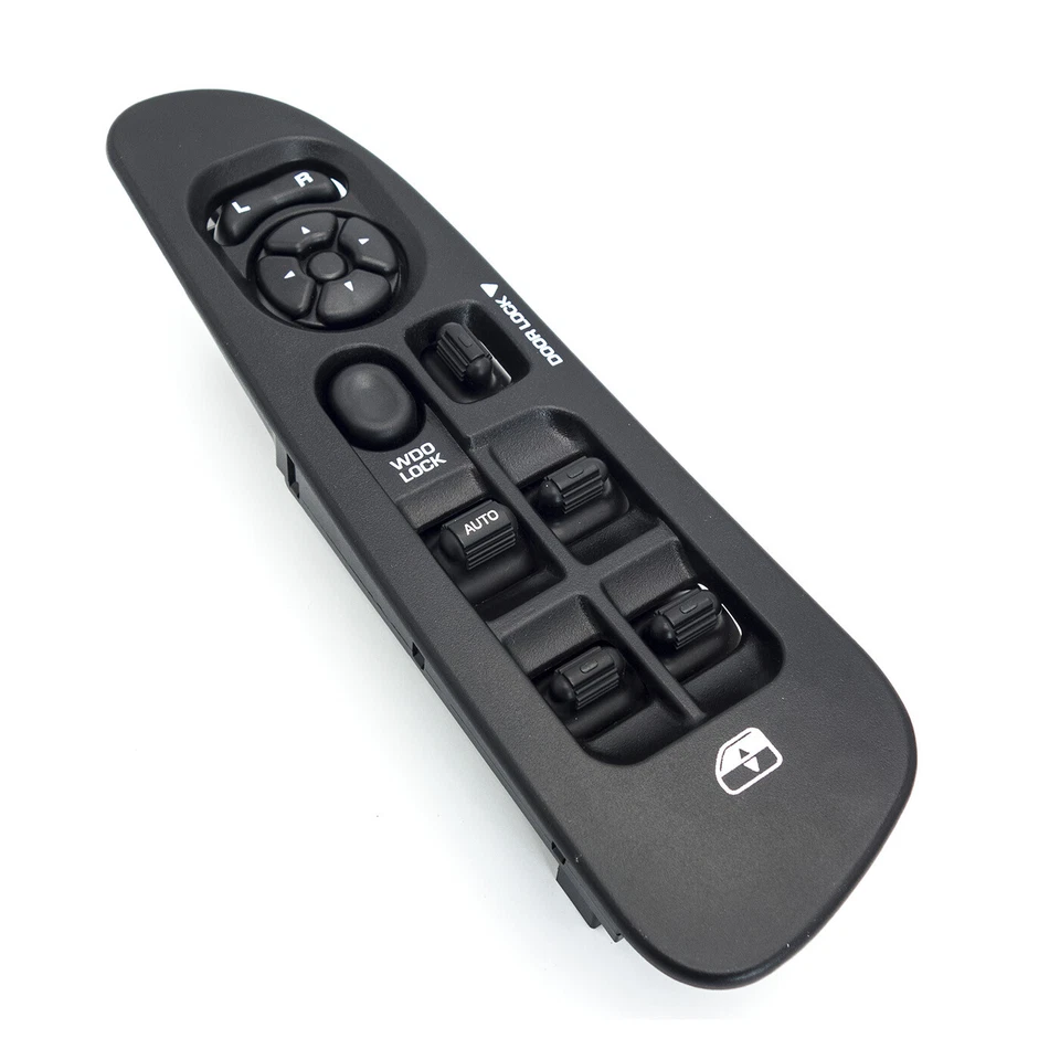 Power Window Switch & Black Bezel Kit Front Left LH for Dodge Ram 1500 2500 3500 - Imagem 3 de 4