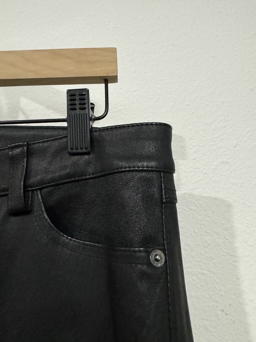 パンツ Michael Kors Relaxed-Fit Black Lamb Leather Trousers パンツ Michael Kors Relaxed-Fit Black Lamb Leather Trousers
