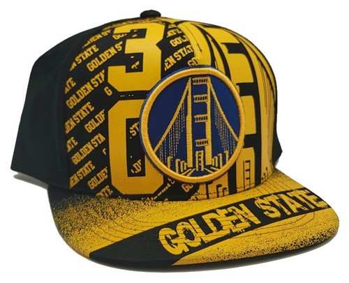Golden State New Top Level 30 Curry Warriors CLR Black Gold Era Snapback Hat Cap - Picture 4 of 9