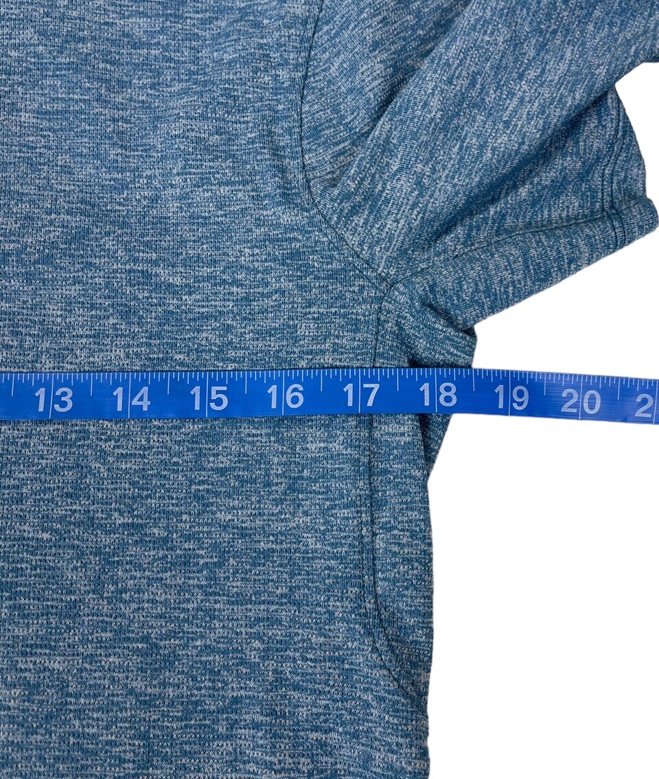 ルルレモン　lululemon ゴルフポロ Lululemon Logo Sport Polo Shirt Mens Blue Golf Performance