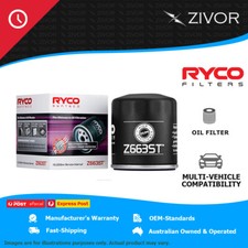 RYCO Syntec Oil Filter Spin On For ALFA ROMEO STELVIO 949 2.0L 55273835 Z663ST