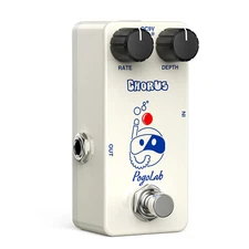PogoLab Chorus Effect Pedal, Analog True Bypass Pedal for Electric Guitar Bass