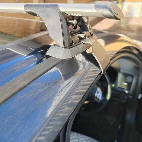 2x NEW Aerodynamic Cross bar / Roof rack for Honda Accord Euro 2003 - 2008 - Picture 3 of 4