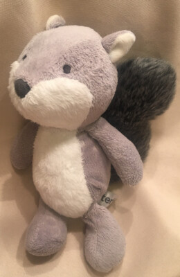 white squirrel stuffed animal