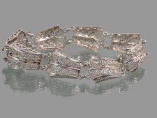FILIGRANES ART DECO SILBER ARMBAND 800 /1000 Silber ART DECO SILVER BRACELET