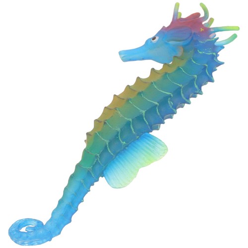 4 Stück Aquarium Ornament Seepferdchen, Aquarium Fluoreszenz Meerestier - Bild 2 von 12