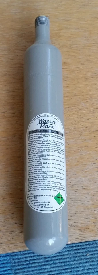 1 Wasser Maxx CO2 Austauschflasche Pfandflasche - Bild 2 von 4