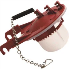 Universal 3 in. Adjustable Toilet Flapper for Glacier Bay Toilets Red