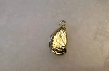 Gold Seashell Charm