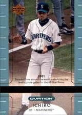 2 - 2002 UD *SUPERSTAR SPOTLIGHT* *ICHIRO-Mariners**Card Nos. 91 and 92 - HOF-25