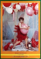 Richard Avedon, Marilyn Monroe as Clara Bow, Poster, signed in marker