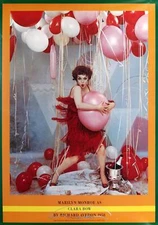 Richard Avedon, Marilyn Monroe as Clara Bow, Poster, signed in marker