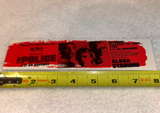 The Police Stevie Ray Vaughan Bryan Adams  1984 CONCERT TICKET ALOHA Sting