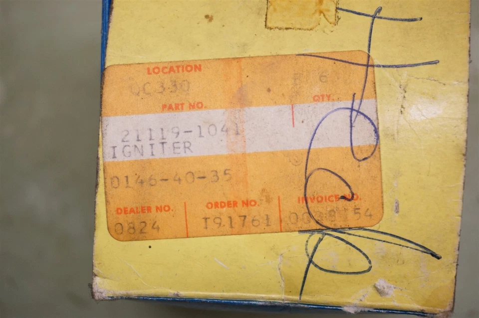 Kawasaki Ignitor 21119-1041 GPZ1100 KZ1000 J CSR GPZ KZ1100 *2607 - Imagem 2 de 4