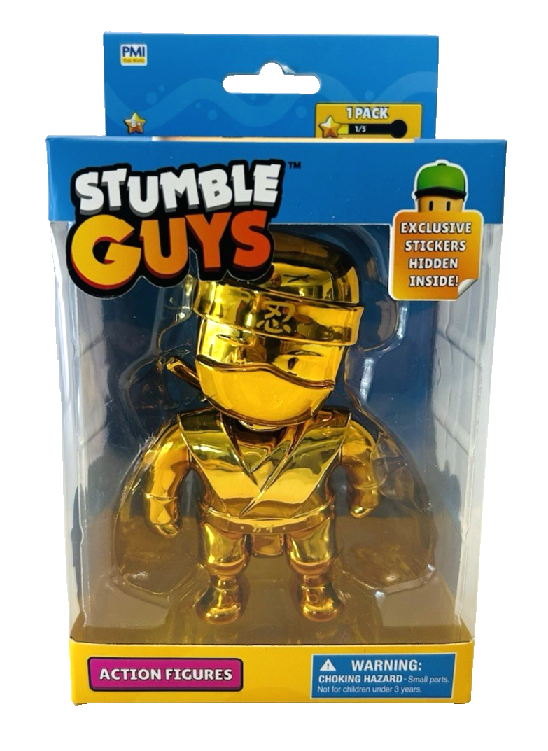 Gold Ninja Sensei - Stumble Guys Chase Rare🔥 NEW Action Figure | eBay