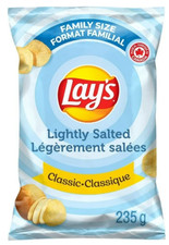 Lay's Lightly Salted Potato Chips, 235g