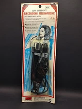 Audiotex GC Electronics Low Impedience Recording Microphone-sealed on card