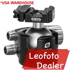 Leofoto LH-55LSC Lever-Control Hybrid Clamp Ballhead/Arca Picatinny