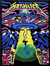 Metallica Rock Music Embroidered Iron on Patch Applique